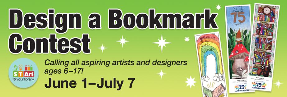 Design a Bookmark Contest - June 1–July 7